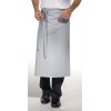 Tablier bistro gris argent 80cm