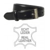 Ceinture femme Cuir bovin de qualité Noir