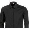Chemise noire homme Stretch