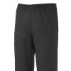 Pantalon professionnel noir taille élastique