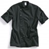 Veste cuisinier manche courte noir