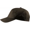 casquette polycoton Velcro ajustable Marron