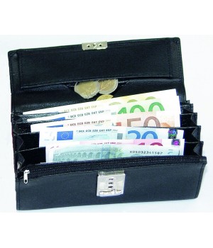 Porte Monnaie PVC, 7 Poches à Soufflets, 1 Compartiment Monnaie