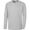 T-shirt travail col rond manche longue Gris