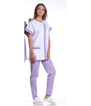 Tunique Manches Kimono, Pressions, Tailles XS à 2XL.
