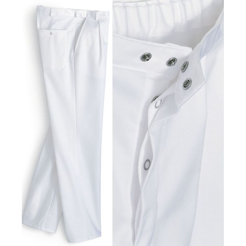 HKM Basic Pantalon d/équitation pour Homme Taille Unique Blanc.