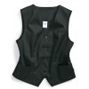 Gilet barman femme noir