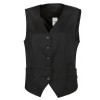 Gilet service femme noir