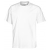 T-shirt travail col rond coton blanc