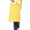 Tablier jaune pâtisserie boulangerie 80cm