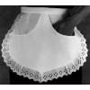 Tablier de service broderie anglaise