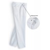 pantalon blanc homme polyester coton