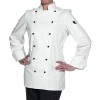 Veste de cuisine femme, blanc