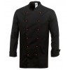 Veste de cuisine chef, Entretien facile, Noire