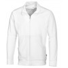 Veste sweat à zip unisexe Blanc