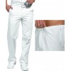 Pantalon blanc homme, entretien facile, taille élastiquée confortable