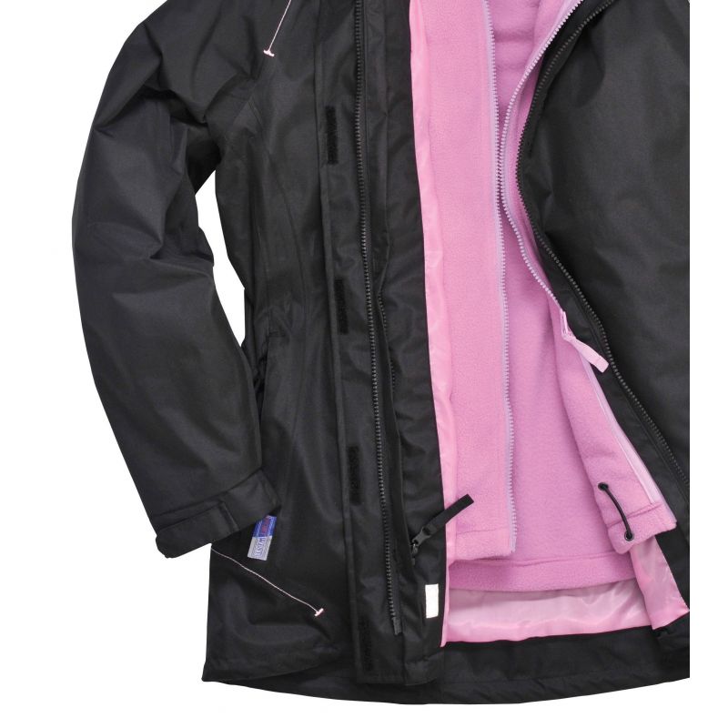 parka femme impermeable doublure amovible