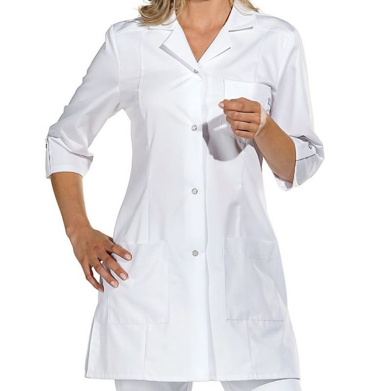 Blouse De Laboratoire En Coton/polyester - Manches Longues, 3 Poches, Boutons - Pour étudiant, Médecin, Cosplay