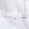 Blouse médicale avec martingale manche 3/4  Blanc