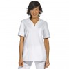 Tunique Sage-femme Col V 3 poches Blanc