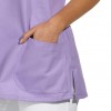 Tunique médicale femme 2 poches Lilas