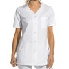 Blouse Médicale Femme courte, cintrée, manche courte