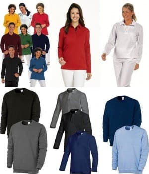 Sweatshirt Homme et Femme, Coupe Seyante, Poignets et Base Bords Côtes