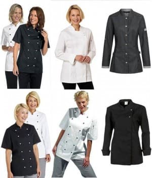 Vestes de Cuisine Femme