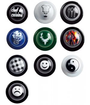 Boutons à motif