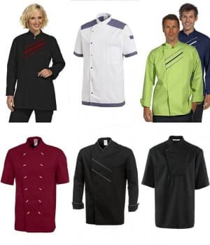 Vestes cuisine Chef, couleur