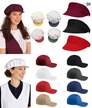 Casquettes, Visières