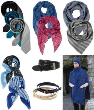 Cravate, Foulard, Étole, Écharpe, Ceinture