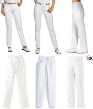 Pantalons Médicaux Femme, 100% Coton